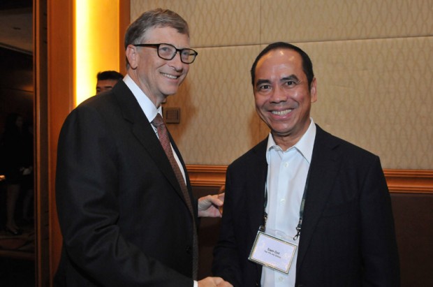 Sam Goi With Bill Gates