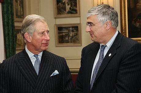 Prince Charles and Michael Hintze