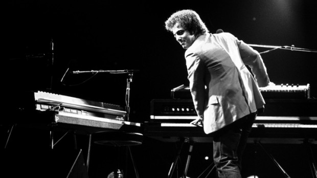Billy Joel Performs During his 1980