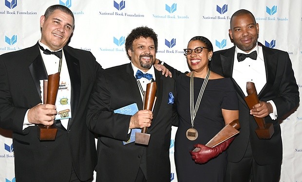 Robin Coste Lewis with other NBA award Holders