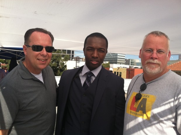 Tim Marcia, Actor Jamie Hector And Michael Connelly