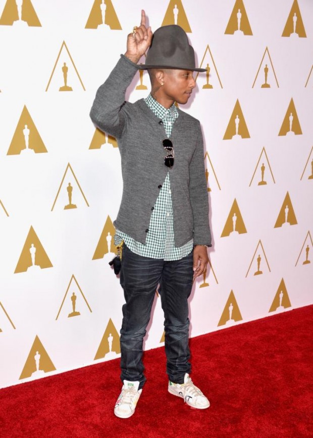 Pharrell At  Academy Awards