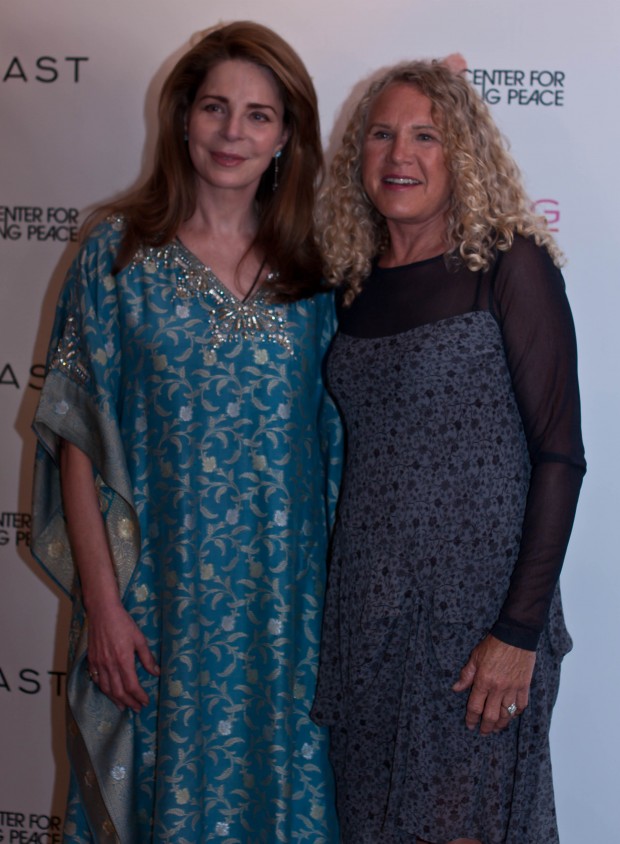 Christy Ruth Walton With Queen Noor of Jordan