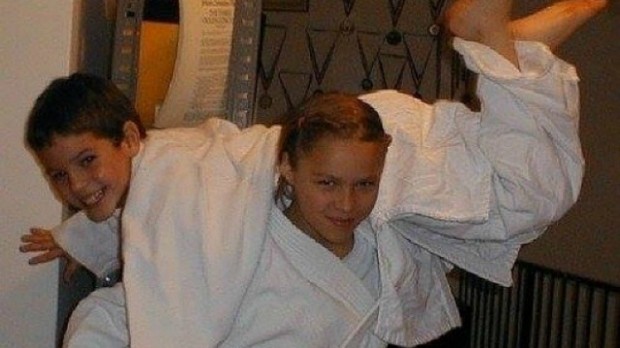 Ronda Rousey Childhood Picture