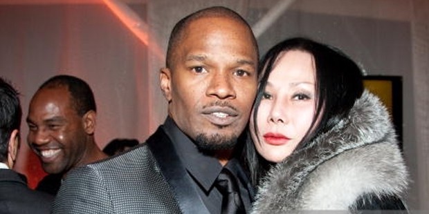 Jamie Foxx With Eva Chow