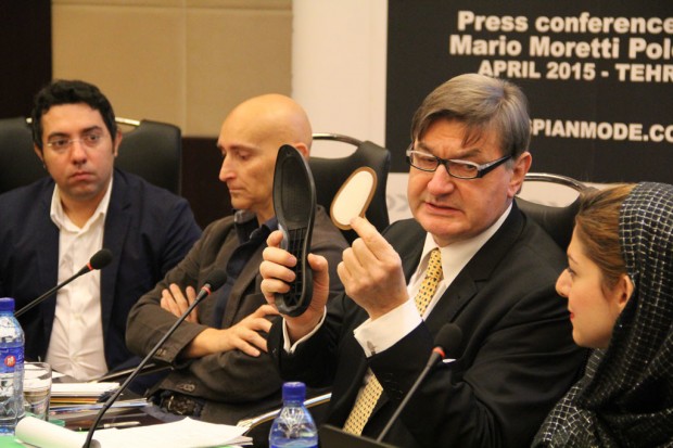 Mario Moretti Polegato At Conference