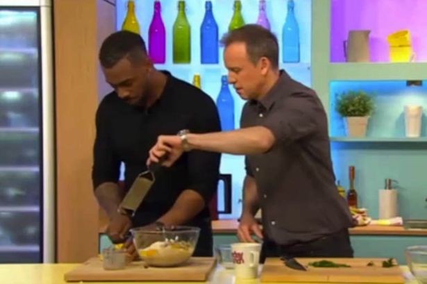 Richard Blackwood in a Cookery Show