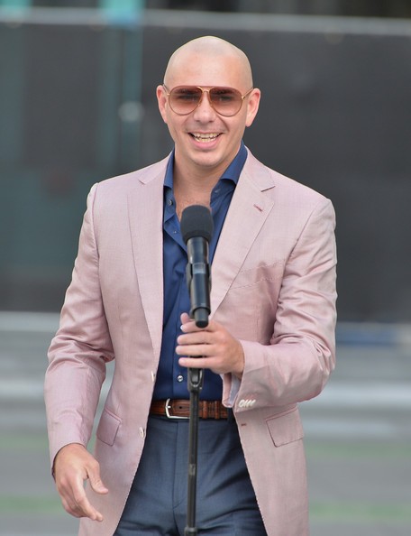 Pitbull at American Music Awards Press Conference