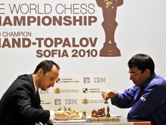 Viswanathan Anad in FIDE World Chess Championship