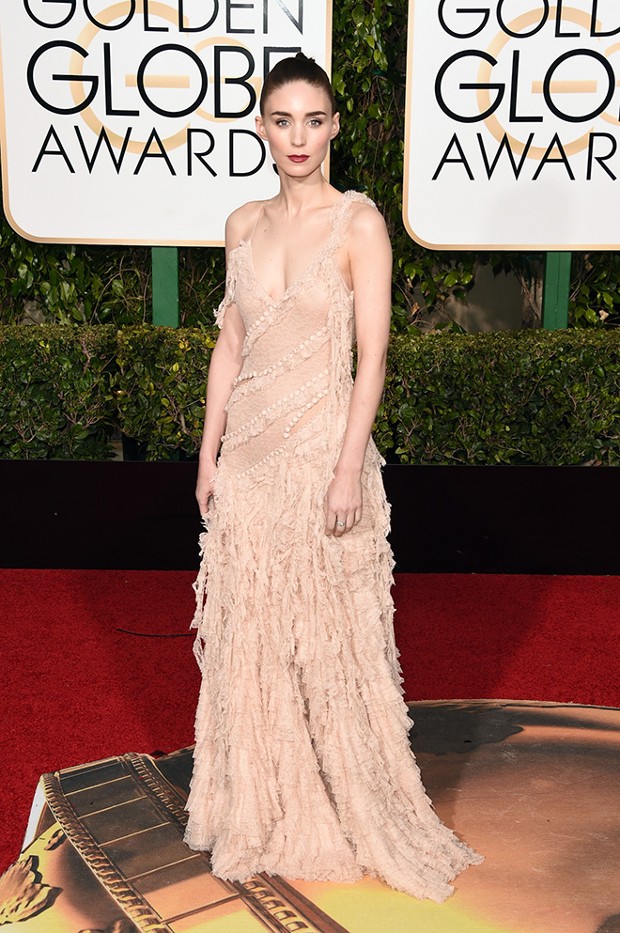 Rooney Mara At Golden Globe Awards