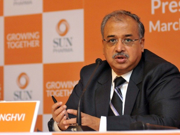 Dilip Shanghvi at Press Conference after Ranbaxy Deal in Mumbai