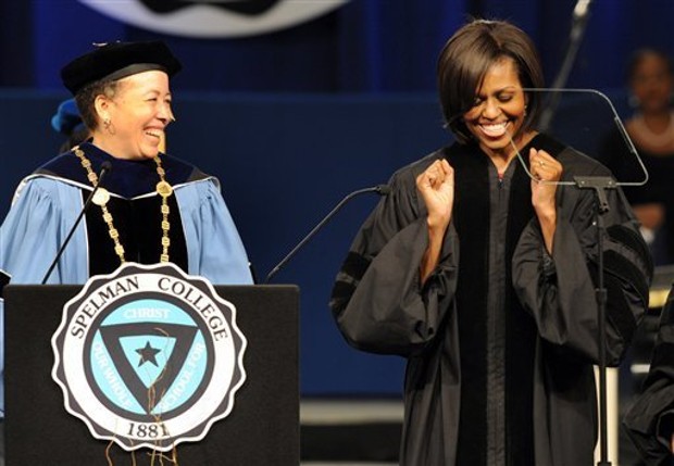 Michelle Obama at Spelman College