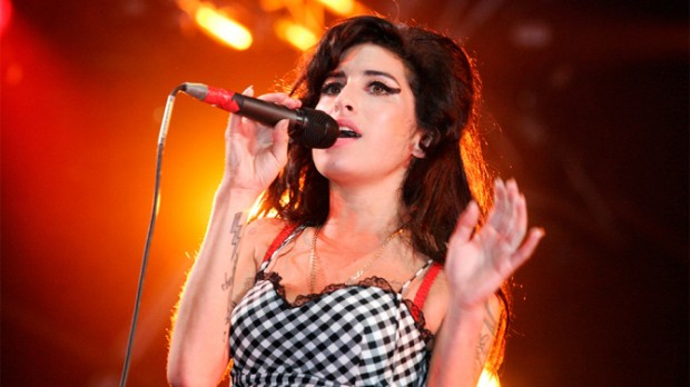 Amy Winehouse Performing at Music Festival