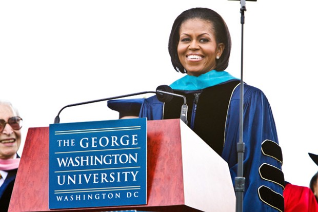 Michelle Obama at George Washington University