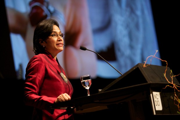 World Bank managing director Sri Mulyani Indrawati