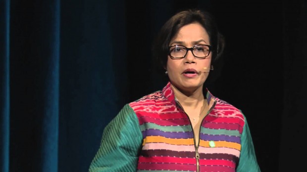 Sri Mulyani Indrawati Addressing