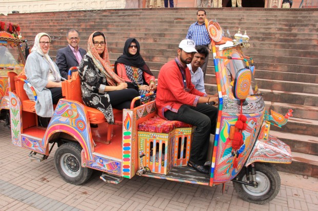 Sri Mulyani Indrawati During Her Visit in Pakistan