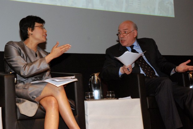 Sri Mulyani Indrawati and Tim Sebastian