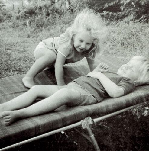 Steffi Graf in her childhood