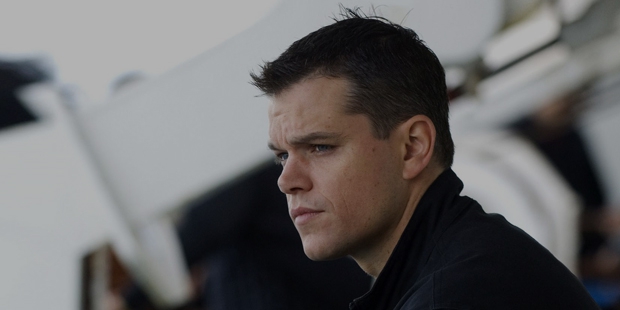 matt damon gray hair