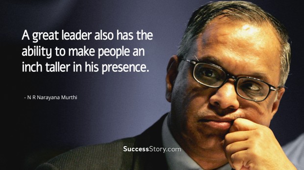 A great leader also has