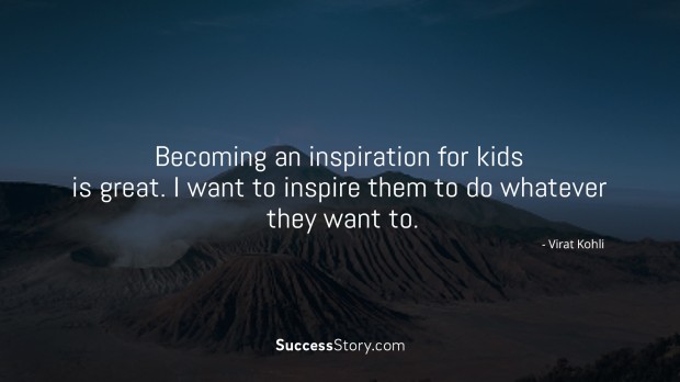 Becoming an inspiration