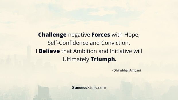 Challenge negative Forces with