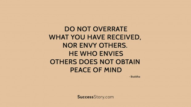 Do not overrate