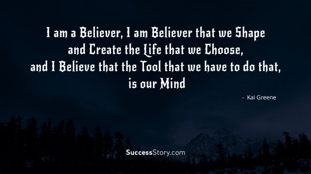 I am a believer, I
