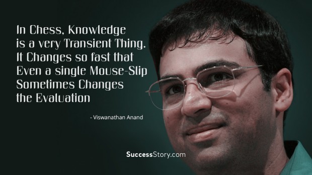 ♖ Do you agree with this quote from World Champion Vishy Anand?