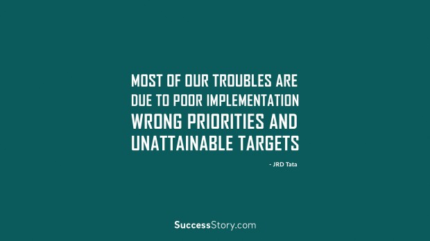 Most of our troubles