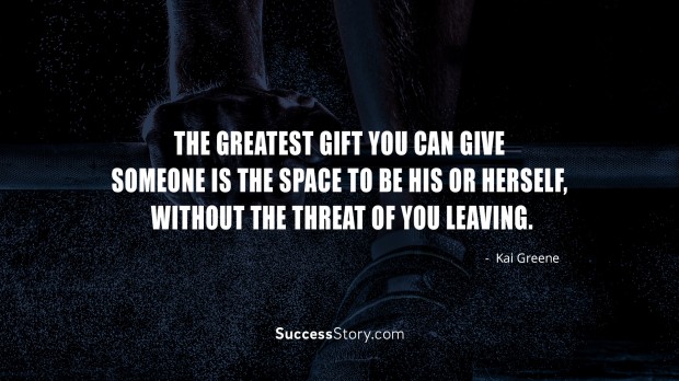 The greatest gift you