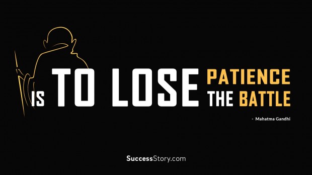 To lose patience  1 