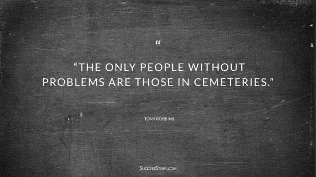 Tony Robbins problem quotes