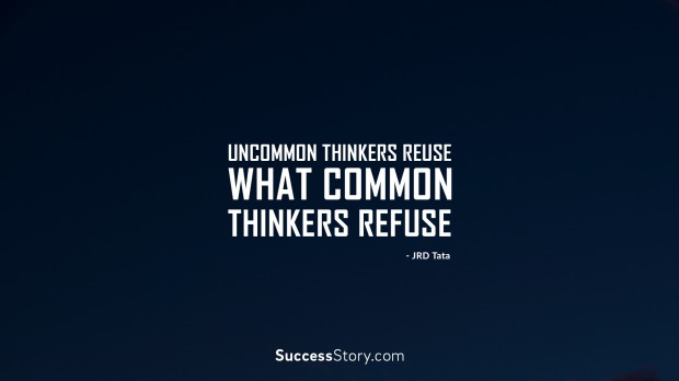 Uncommon thinkers reuse