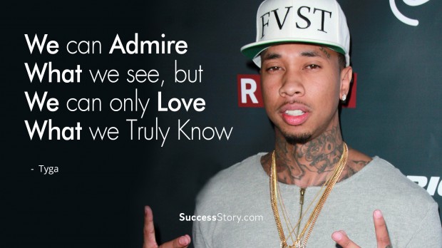 tyga quotes about love