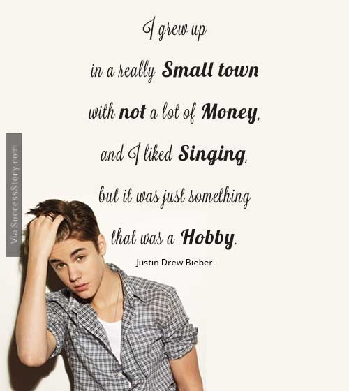 why justin bieber is an inspiration