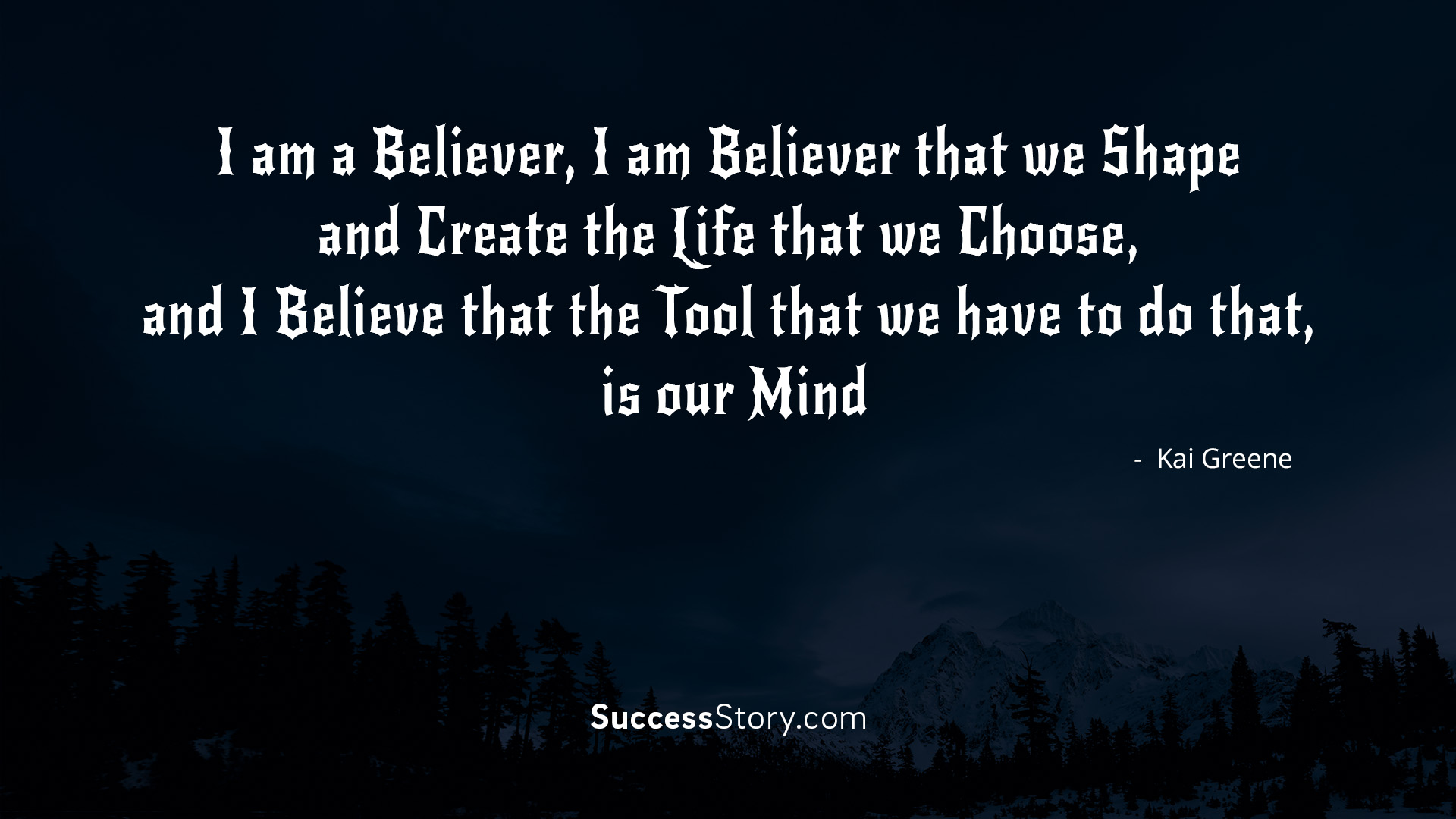 I am a believer, 