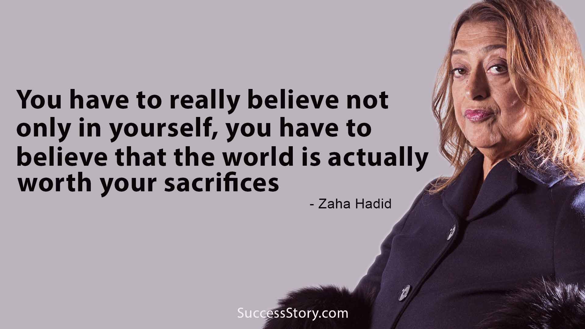 10 Famous Inspirational Zaha Hadid Quotes  Motivational 