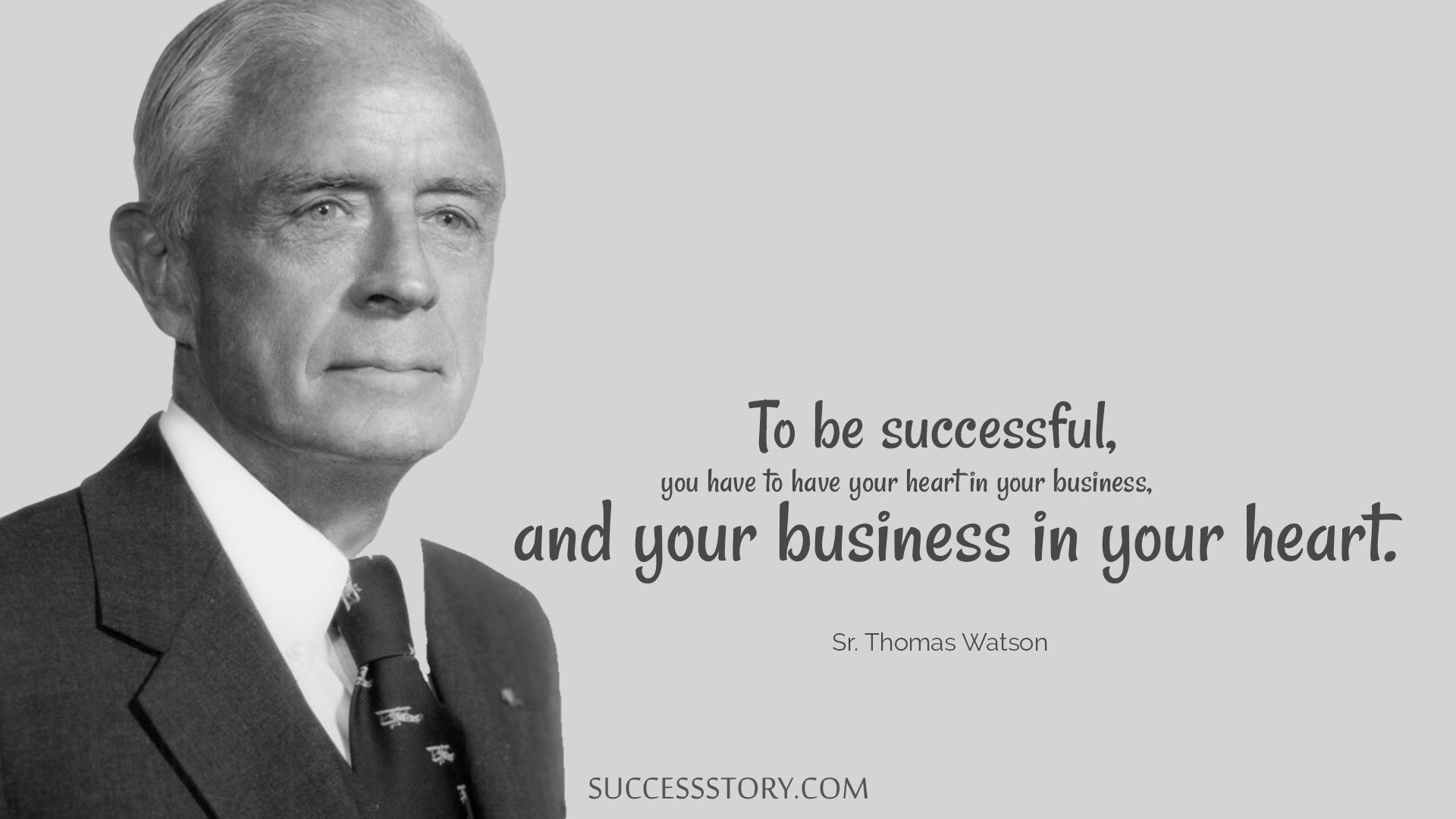 Sr. Thomas Watson Quotes  Famous Quotes  SuccessStory