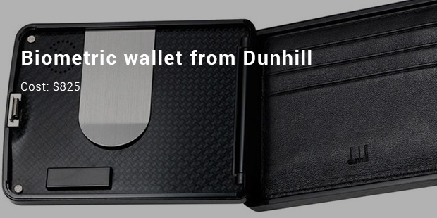 dunhill Carbon Fiber Biometric Wallet