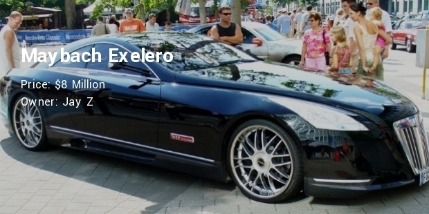 Most Expensive Celebrity Vehicles