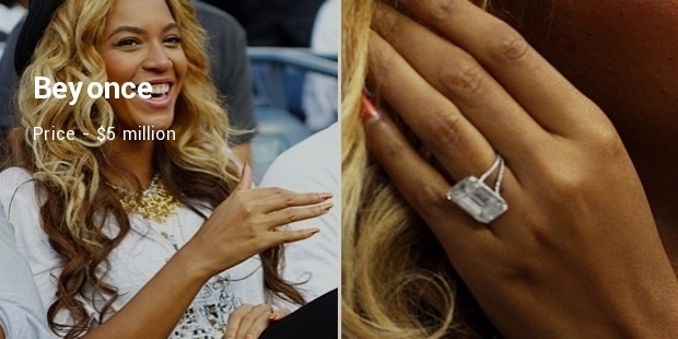 Most Expensive Engagement Rings Ever Worn