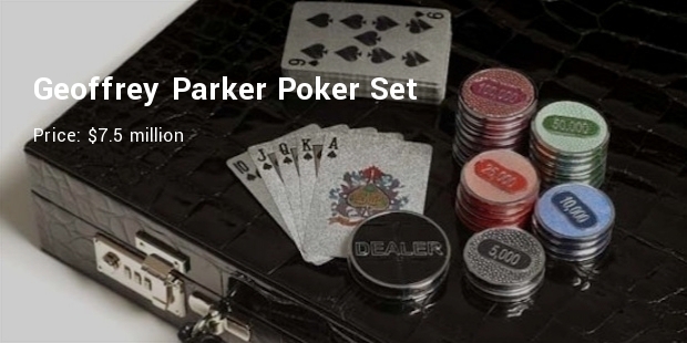 most expensive poker chips