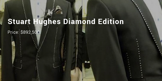 Stuart Hughes teams up with Richard Jewels to create world's most expensive  suit - Luxurylaunches