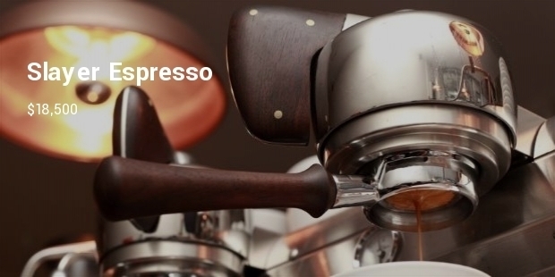 The Most Expensive Sleek Espresso Machines